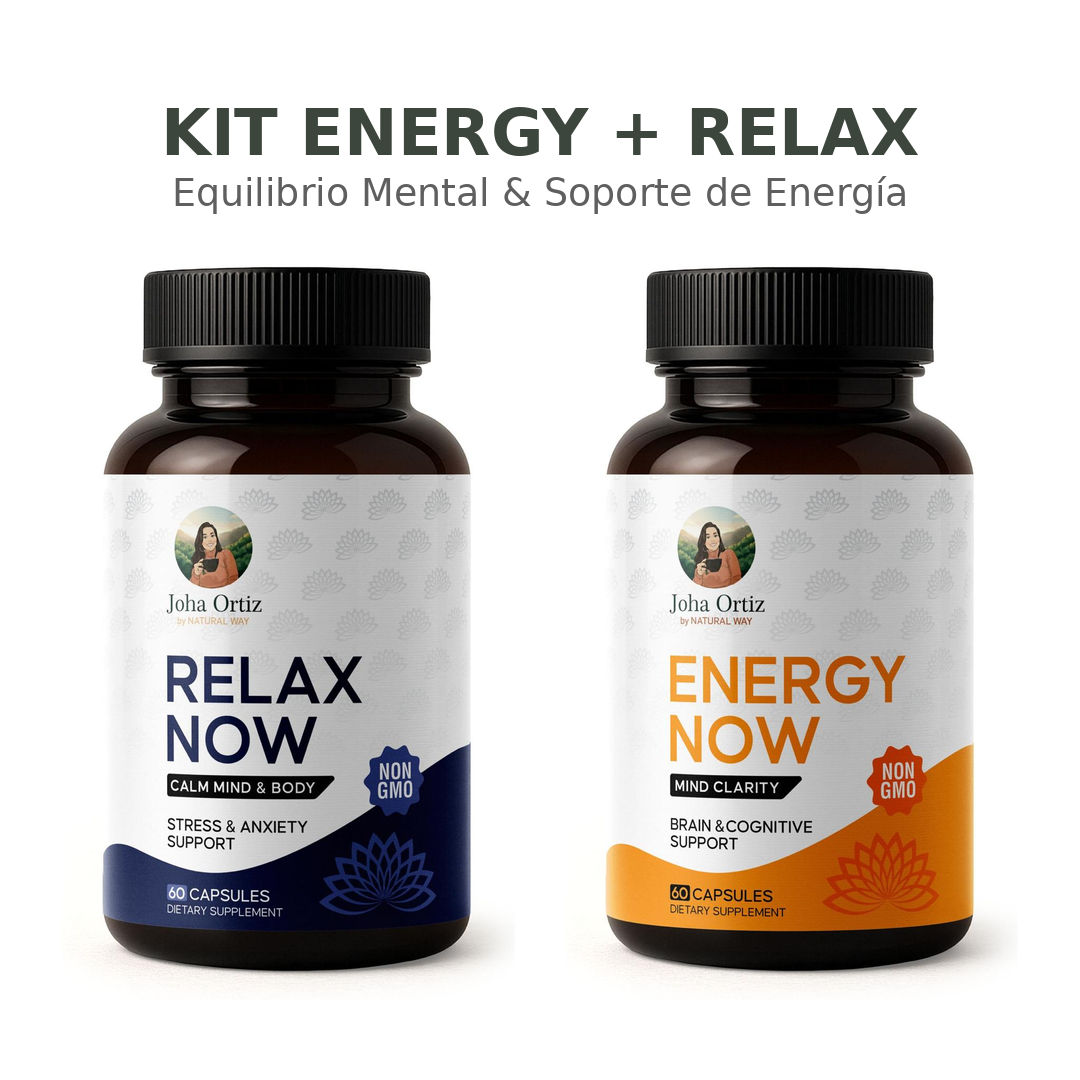 Kit Relax + Energy - Equilibrio mental y energía natural sin estimulantes